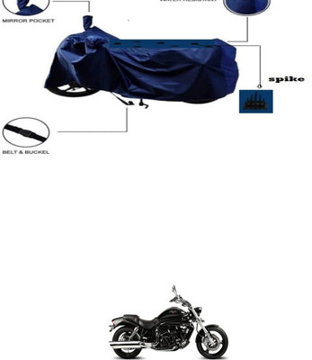 ZEDTEEK Waterproof Two Wheeler Cover for Hyosung(Aquila Pro 650, Blue)