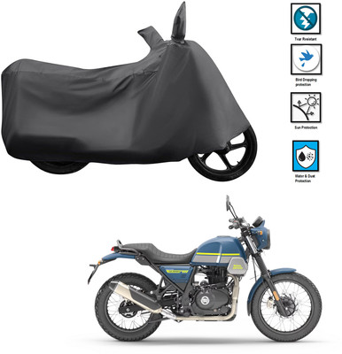 GOSHIV-car and bike accessories Waterproof Two Wheeler Cover for Royal Enfield(Grey)