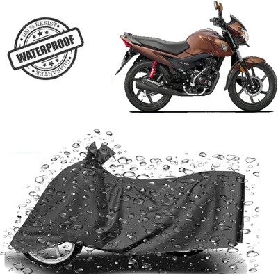 ROYAL AUTO MART Waterproof Two Wheeler Cover for Honda(Livo, Grey)