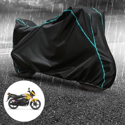 PAGORA Waterproof Two Wheeler Cover for Hero(MotoCorp Passion Pro, Black)