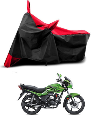 KEDIT Two Wheeler Cover for Hero(Passion Xpro, Red, Black)