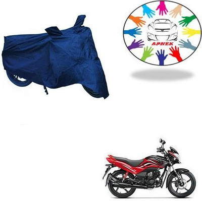 DeepShakshi AUTOMOTIVE Waterproof Two Wheeler Cover for Honda(Passion Xpro, Blue)