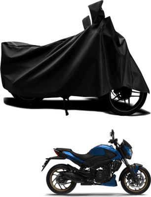 KEDIT Two Wheeler Cover for Bajaj(Dominar 400, Black)
