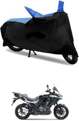 LIFE TO HUB Waterproof Two Wheeler Cover for TVS(Pulsar AS 150, Black, Blue)