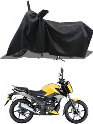 smwzxyu Waterproof Two Wheeler Cover for Universal For Bike(Raider, Black)