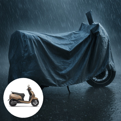 CODOKI Waterproof Two Wheeler Cover for TVS(iCube, Grey)