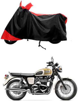 GROFATIK Two Wheeler Cover for Triumph(Bonneville T100, Red)