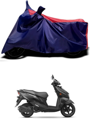 RAQTRO Waterproof Two Wheeler Cover for Suzuki(Avenis 125, Red, Blue)