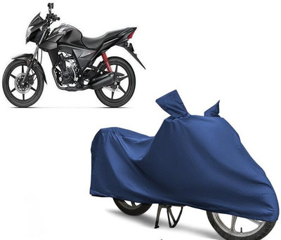 KEDIT Two Wheeler Cover for Honda(CB Twister, Blue)