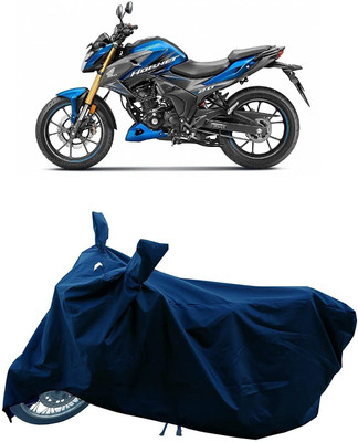 Mdstar Waterproof Two Wheeler Cover for Honda(Hornet 2.0, Blue)