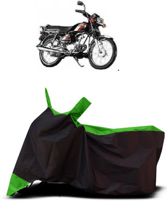 VESMEI Two Wheeler Cover for Honda(CD 100 SS, Green)