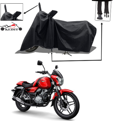 KEDIT Two Wheeler Cover for Universal For Bike(V12, Black)