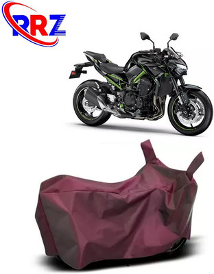 RRZ Waterproof Two Wheeler Cover for Kawasaki(Z900, Maroon)