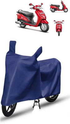DeepShakshi AUTOMOTIVE Waterproof Two Wheeler Cover for Universal For Bike(Blue)