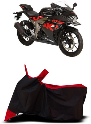VESMEI Two Wheeler Cover for Suzuki(GSX R150, Red)