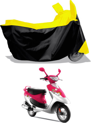 Amexride Two Wheeler Cover for TVS(Pep+, Multicolor)