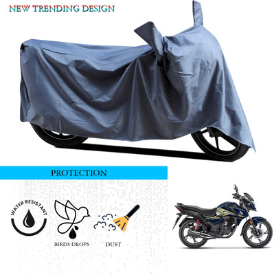 ANTHUB Waterproof Two Wheeler Cover for Honda(SP 125, Grey)