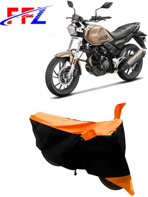 FFZ Waterproof Two Wheeler Cover for Hero(Xpulse 200T, Black, Orange)