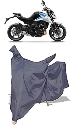 Amexride Two Wheeler Cover for CFMoto(400NK BS6, Grey)