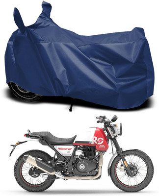 RABABLI Waterproof Two Wheeler Cover for Royal Enfield(Street Scrambler, Blue)