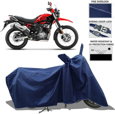 sowelar Waterproof Two Wheeler Cover for Hero(Xpulse 200T, Blue)