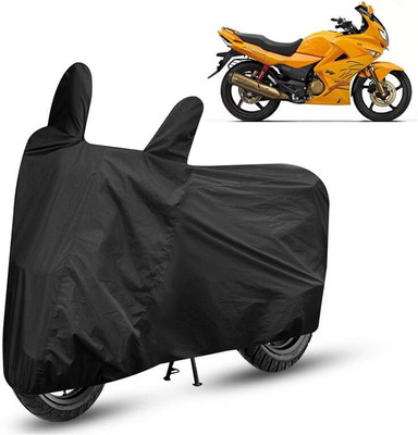 SK AUTO Waterproof Two Wheeler Cover for Hero(Karizma ZMR, Black)