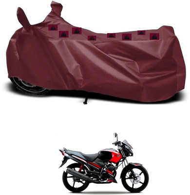 ZEDTEEK Waterproof Two Wheeler Cover for Suzuki(Maroon)