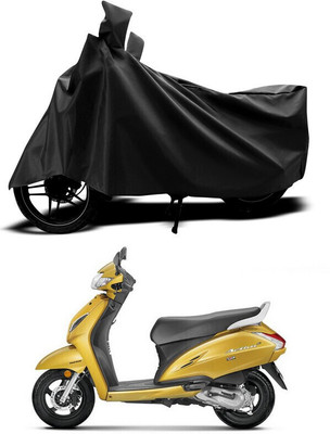 ANTHUB Two Wheeler Cover for Honda(Black)