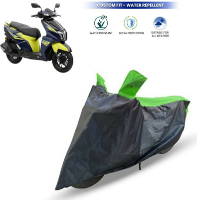 ma collections Waterproof Two Wheeler Cover for TVS(NTORQ, Green)