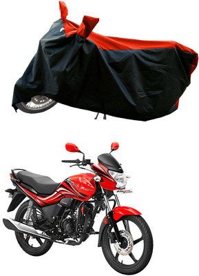 DeepShakshi AUTOMOTIVE Waterproof Two Wheeler Cover for Hero(Passion Plus, Red)