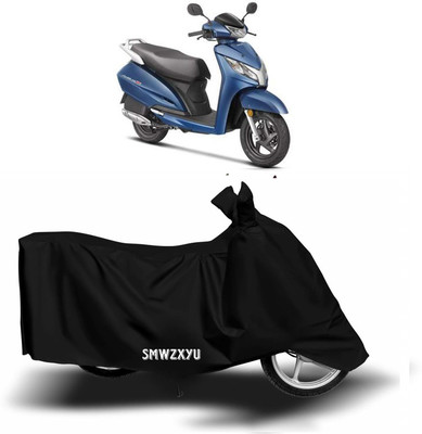 smwzxyu Waterproof Two Wheeler Cover for Honda(Activa 125, Black)