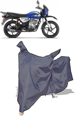 Amexride Two Wheeler Cover for Bajaj(Boxer AT, Grey)