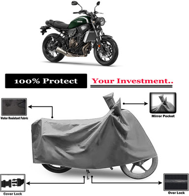 Amexride Two Wheeler Cover for Yamaha(XSR300, Grey)