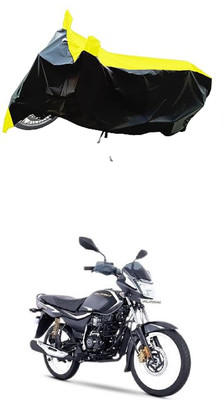 VESMEI Two Wheeler Cover for Bajaj(Platina, Yellow)
