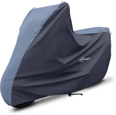 Neodrift Two Wheeler Cover for Bajaj(Pulsar N160, Blue, Black)