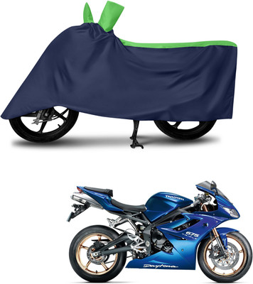 DeepShakshi AUTOMOTIVE Waterproof Two Wheeler Cover for Triumph(Multicolor)