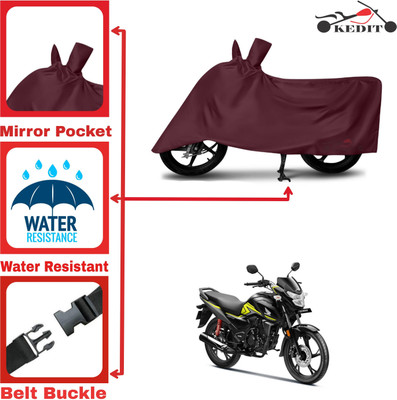 AASHTIK MART Two Wheeler Cover for Honda(SP 125, Maroon)