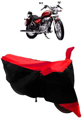DeepShakshi AUTOMOTIVE Two Wheeler Cover for Royal Enfield(Twin spark, Red, Black)