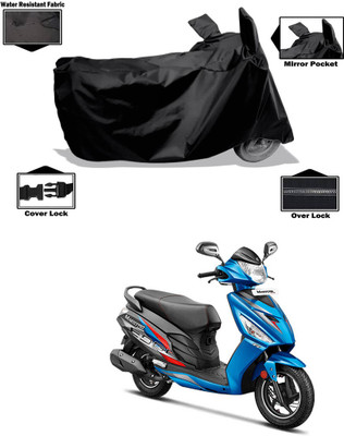 CODOKI Waterproof Two Wheeler Cover for Hero(Maestro Electric, Black)
