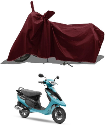 MWBB Waterproof Two Wheeler Cover for Vespa(SXL 125 BS6, Maroon)