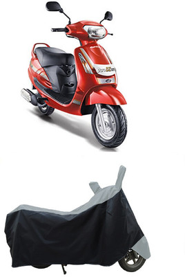 Coxtor Waterproof Two Wheeler Cover for Mahindra(Duro DZ, Grey)