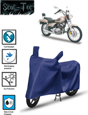 SCOR-TEC Waterproof Two Wheeler Cover for Yamaha(Enticer, Blue)