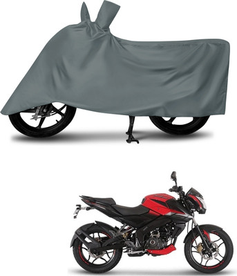 DeepShakshi AUTOMOTIVE Waterproof Two Wheeler Cover for Bajaj(Pulsar NS-160, Grey)