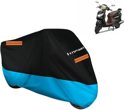 Horseyaart Waterproof Two Wheeler Cover for Hero(MotoCorp Pleasure Plus, Blue)