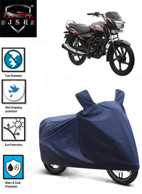 J S R Waterproof Two Wheeler Cover for TVS(Star City Plus, Blue)