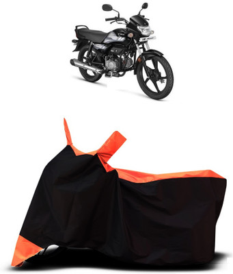 VESMEI Two Wheeler Cover for Hero(HF Deluxe BS6, Orange)
