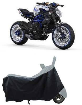 Coxtor Waterproof Two Wheeler Cover for MV Agusta(Dragster800 RR, Grey)