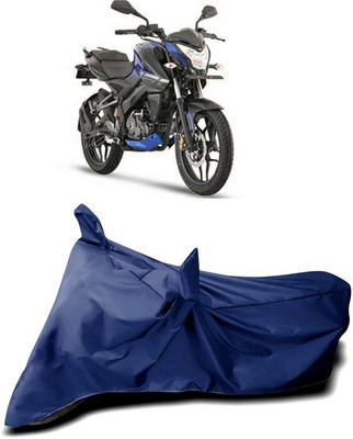 KEDIT Two Wheeler Cover for Bajaj(Pulsar NS-160, Blue)