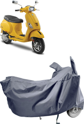 Amexride Two Wheeler Cover for Piaggio(Vespa SXL 150, Grey)