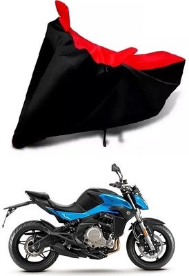 DSAMI Two Wheeler Cover for CFMoto(650 NK, Red, Black)